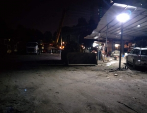 忙碌的夜晚，只为提供可靠及时的服务